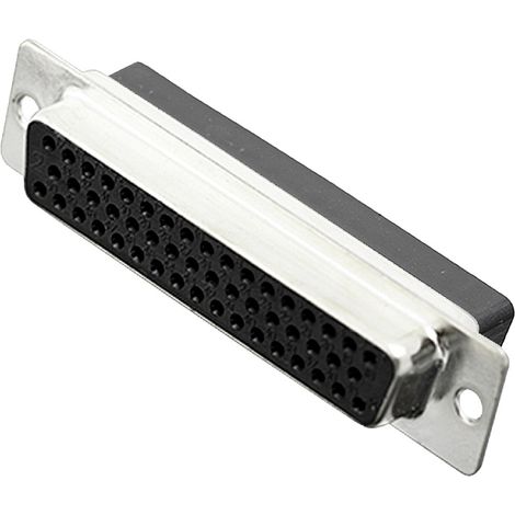 encitech DBC50-SS 2101-0190-15 D-SUB Buchsenleiste 180 ° Polzahl: 50 Crimpen 1 St. Tray (1/2)