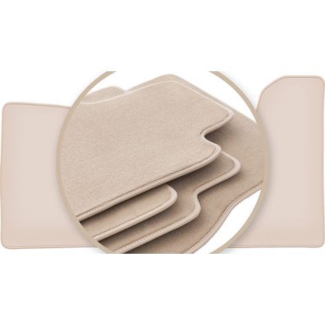 Tapis beiges PREMIUM pour : Microcar Virgo microcar (1/5)