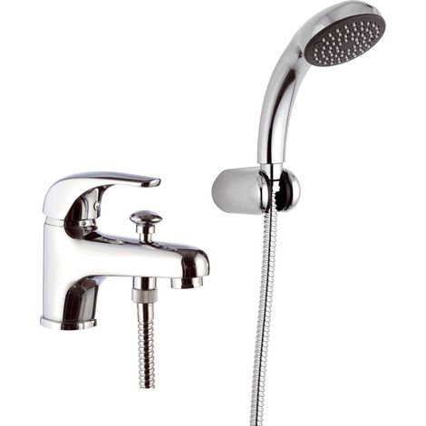 Rubinetto lavabo/vasca con deviatore integrato e kit doccia - serie project (1/3)
