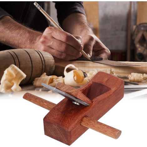 Rabot à main pour le travail du bois, petit rabot de polissage, outils de menuiserie, rabot à ébarber, jeu de rabots à pousser 180 (1/5)