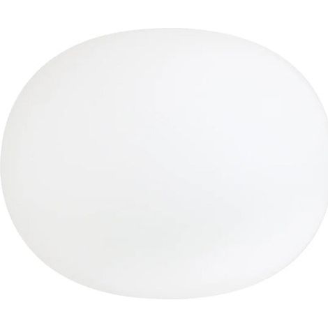 [GEBRAUCHT] B-Ware Flos Wandleuchte Lampe Glo-Ball Glas weiß E27 mundgeblasen 33cm (1/2)