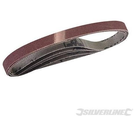 NASTRI ABRASIVI 10x330mm GRANA 120 5PZ SILVERLINE 524993