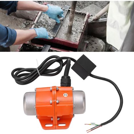 Moteur asynchrone monophasé 110 V 3600 tr/min, en alliage d'aluminium, vibrateur à béton miniature, étanche IP66, 100 W (1/5)