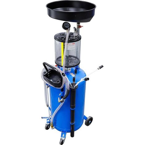 Vidangeur Pneumatique d'Huile 80L - Récupérateur d'Huile Usée - Capacité Importante et Maniabilité - D-Work (1/5)