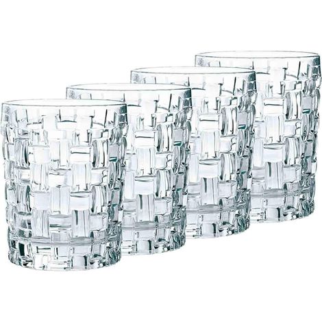 Nachtmann Spiegelau 92076 - Set di 4 Bicchieri da Whisky, Bossa Nova (1/4)