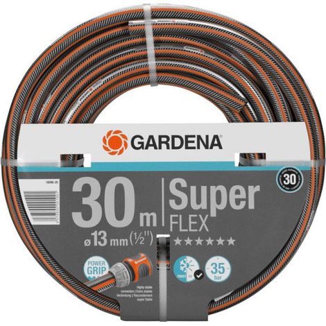 Gardena Premium SuperFLEX tuyau d'arrosage 30 mètres gris orange