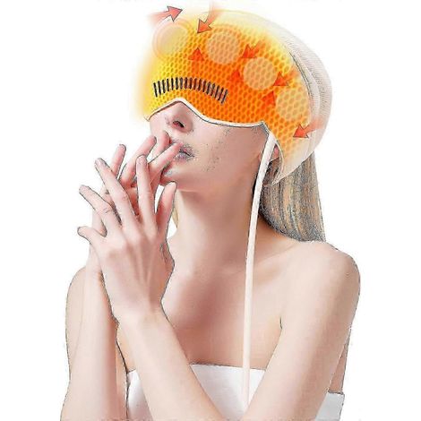 ZOTD -Appareil de massage électrique pour la tête avec massage complet à 360° – portable, avec fonctions de chaleur et de compression, 4 modes pour un massage relaxant et un soulagement des douleurs d