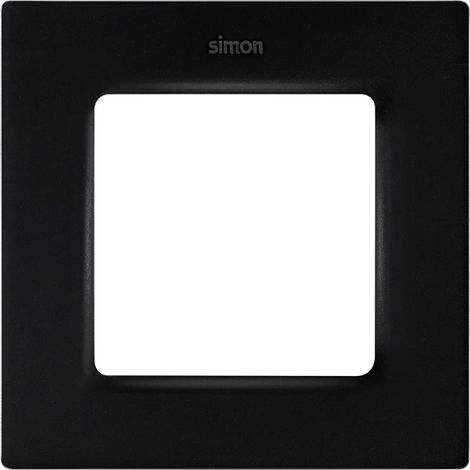 Marco 1 Elemento SIMON 82 Concept 8200617 Negro Mate (1/5)