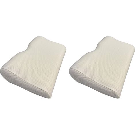 Lotto di 2 guanciali DODO PERFECT POSITION perfetto sostegno della testa 35x52 cm