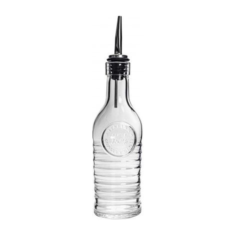Bormioli Rocco - Bouteille à huile avec son bouchon verseur Officina 0,25 l (1/2)