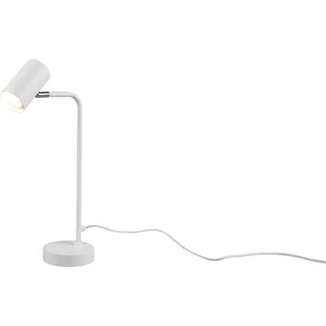 Lampada tavolo da Interno a Led in Metallo Bianco Opaco (1/3)