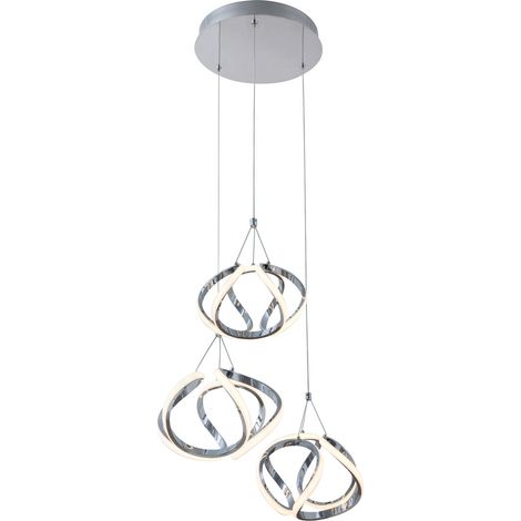 Suspension LED moderne 50W chrome Ø50 Palmira Rabalux (1/5)