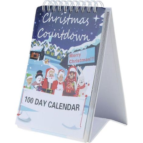 Calendrier de l'Avent festif avec des personnages amusants pour la maison et les fêtes (1/4)