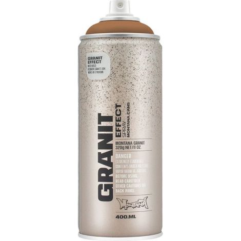 Bombe de peinture - Brown - Effet granit - EG8000 - 400ml - Montana Cans Effect