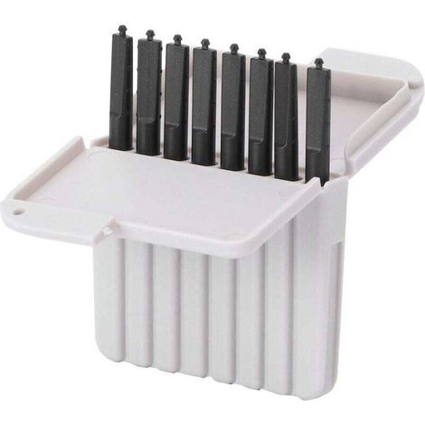 8-piece hearing aid earwax filter set, waterproof and durable (1/4)