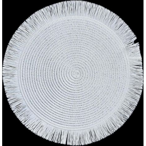 Fade Tablemat tovaglietta sottopiatto Izzie Ivory 38 cm in poliestere