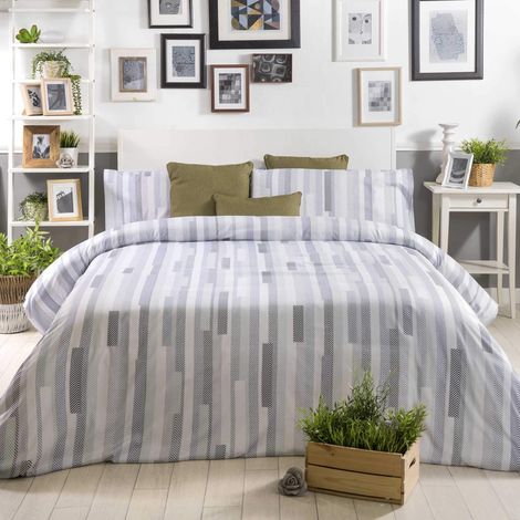 Housse de Couette Lit 90 cm Bleu (1/2)