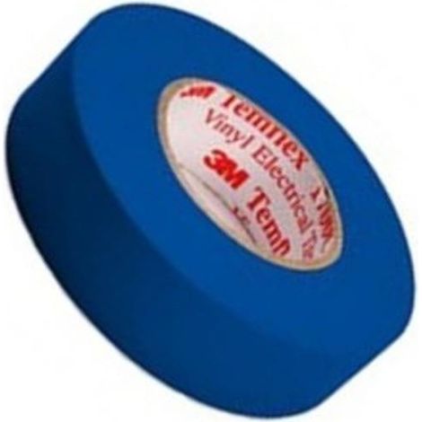 3M cinta aislante eléctrica temflex. pvc. azul - 3m , 