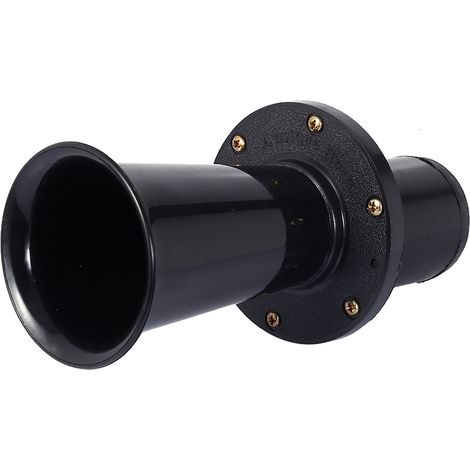 Klaxon monotube extrêmement puissant 12V 110DB pour voiture et moto (noir) (1/5)