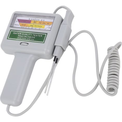 Testeur de pH et Chlore Portable pour Piscine et Spa - Analyseur de Qualité d'Eau (1/5)
