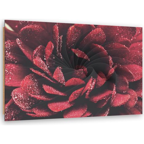 Quadro deco panel, Macro fiore - 90x60 (1/5)