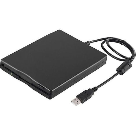 Lecteur de disquettes USB portable 3,5 pouces, 1,44 Mo, externe, format F (1/5)