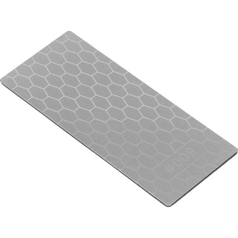 Pierre à aiguiser diamantée, plaque d'affûtage rectangulaire en diamant pour couteaux, pierre à aiguiser, outil de cuisine grain 600 (1/5)