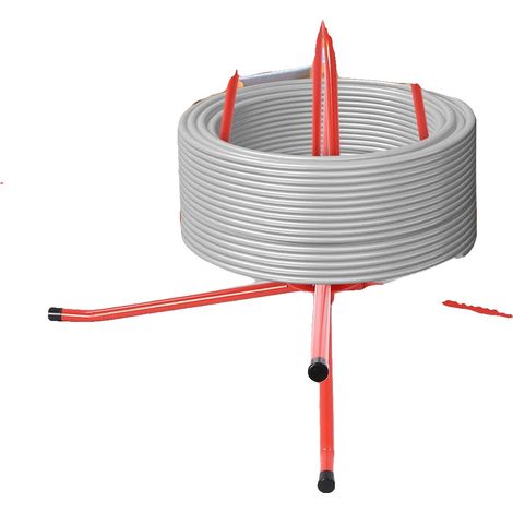 Avvolgitubo per riscaldamento, struttura resistente, installazione semplificata, colore rosso (1/2)