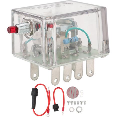 Interrupteur magnétique Tattletale 12V 518APH 12, réinitialisation manuelle pour allumage de distributeur ou moteurs Diesel (1/5)