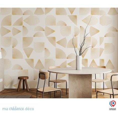 Papier peint : Rayonnement doré - Intissé - 200 cm - 280 cm (1/5)