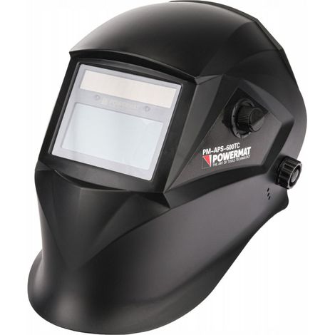 Masque de protection auto-obscurcissant échelon 9/13 DIN – Filtre True Color – Protection UV/IR – Confort léger et équilibré – Powermat
