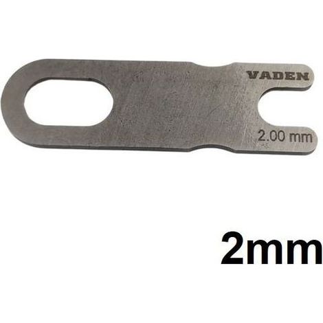 Cabeza de compensador de espaciador de ajuste de inyector Volvo 2,00 mm VAD130005001