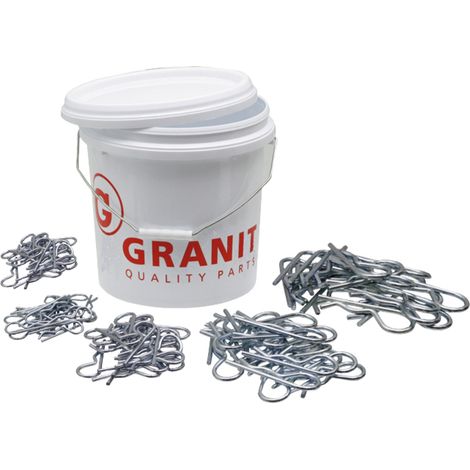 Set di perni a molla 23456 mm 999002, 20 pezzi ciascuno (1/2)