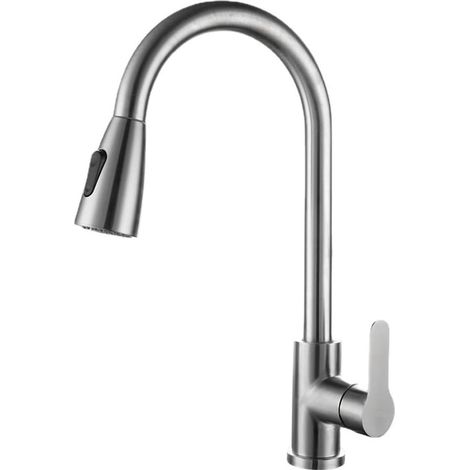 Robinet de cuisine avec flexible - Robinets de cuisine avec douchette extractible