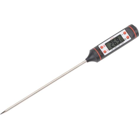 Kfz-Klimaanlagenthermometer, Kühlmitteltemperaturprüfer, Temperaturdetektor, digitales LCD-Thermometer (1/5)