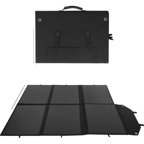 Pannello solare, potenza 300W, elevata efficienza della batteria, nero (1/2)