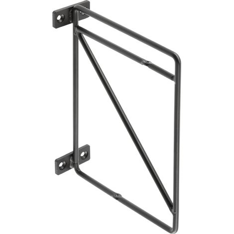 Regalkonsole RK12 schwarz Regalwinkel Regalträger Regalstütze Wandkonsole von SOTECH