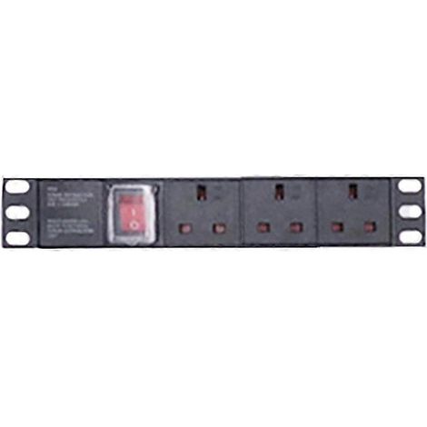 Unité de distribution électrique, armoire réseau multiprise, prises de courant, fiches, interrupteur de voyage, rallonge de 2 mètres, T1, prise triple 15 A (1/4)