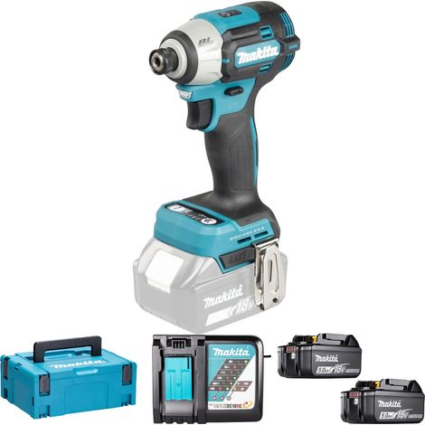 llave de impacto Makita DTD201RTJ 18V 5Ah (1/4)