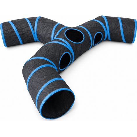tunnel de jeu pliable pour chat solide et durable 27 x 27 cm (1/5)