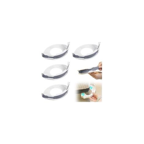 4 Pièces Attache Drap Housse, Bloc Drap Housse an, Maintien Drap Housse, Support de Draps, pour Soutenir et Fixer Les Draps, Convient pour Les Lits Doubles, Simples, Queen, Petits Lits (Gris)