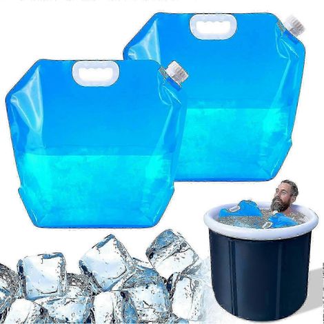 Sacs de bain glacés pour baignoire, grands sacs de congélation compatibles avec les accessoires de bain froid, thérapie par bain de glace portable, adaptés aux athlètes à domicile (1/5)