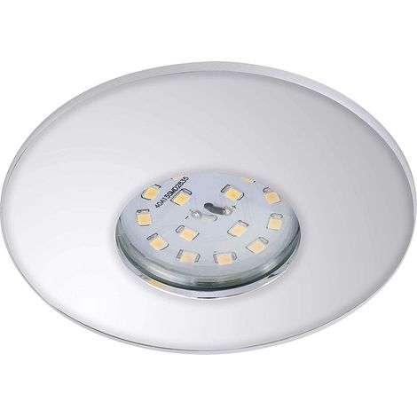 BRILONER - FARETTO DA INCASSO LED 1X5W 400LM IP65 FISSO CROMATO