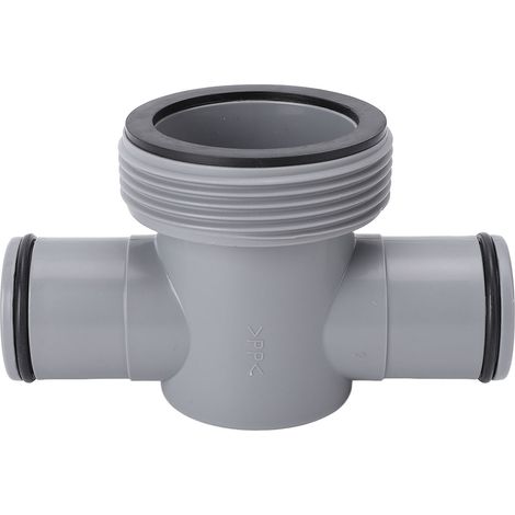 Raccord en T de remplacement en ABS étanche pour tuyaux de 1,5 et 1,25 pouce (P61408) (1/5)