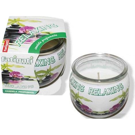 TrAdE Shop Traesio - Set 12pz Candela In Vasetto Vetro Profumo Relaxing Rilassante Ambiente Decorativo 382231 - (1/3)