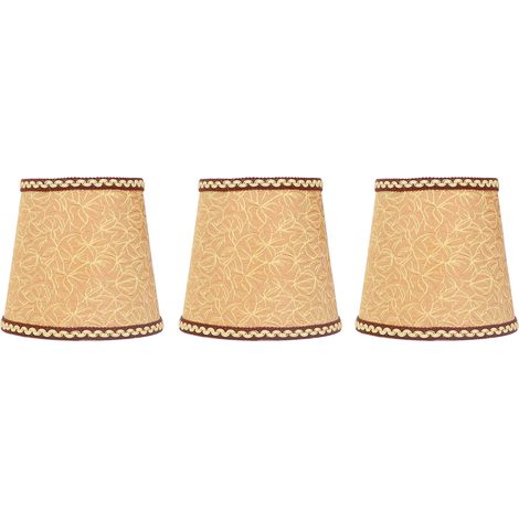 de 3 abat jour en tissu à haute transmission lumineuse (1/4)