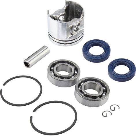Kit Segment de Piston 37mm Coussinet Roulement Joint Spi Clapet Adaptable STIHL 017 MS170 (1/5)