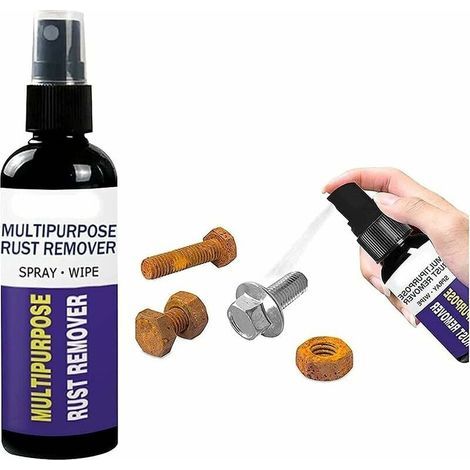 Spray antirouille multifonction pour l'entretien de la voiture, le nettoyage du métal, la réparation de la voiture, le nettoyage de la maison et la cuisine (30 ml) (1/5)