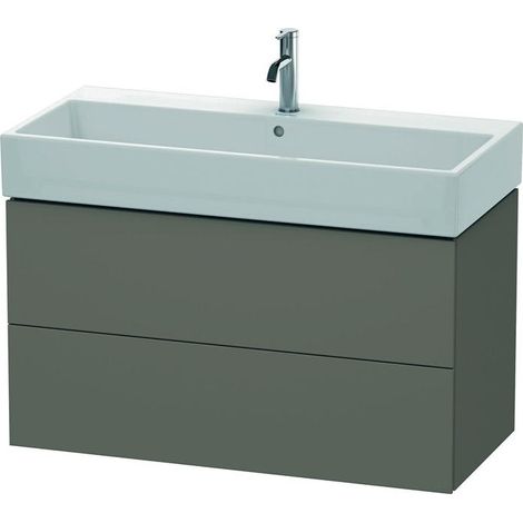 Duravit L-Cube Waschtischunterbau wandhängend, 2 Schubkästen, (1/5)