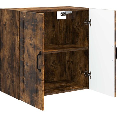 Armadietto a muro Mobiletto a muro Rovere Fumo 59 x 31 x 60 cm DAS497447 (1/5)